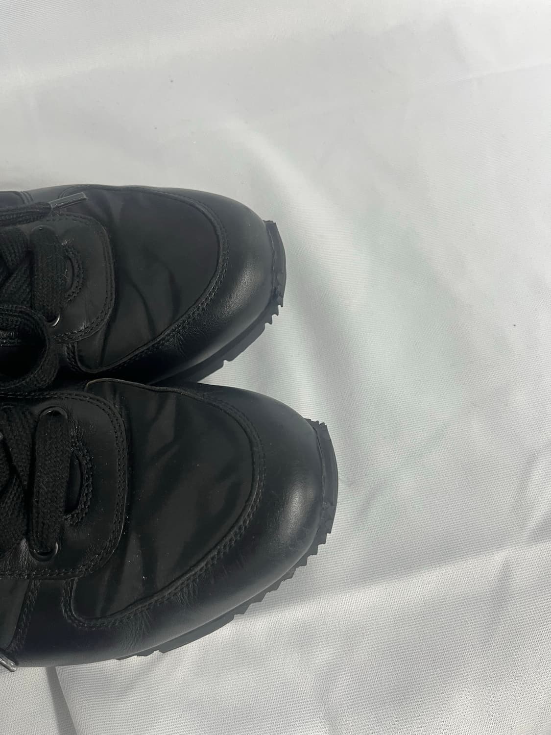 PRADA 프라다 가죽 나일론 스니커즈 6사이즈 상품이미지6