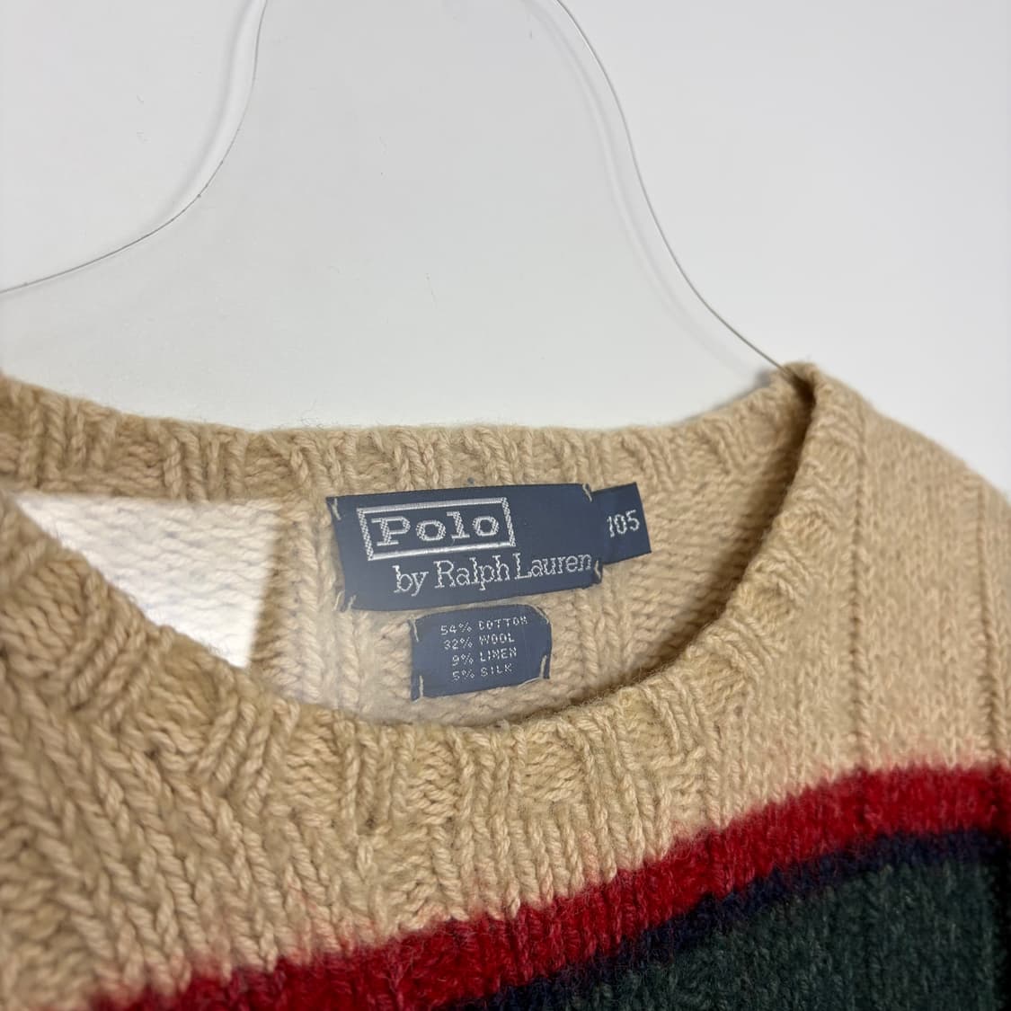 폴로 랄프로렌 패턴 니트 티셔츠 상품이미지2