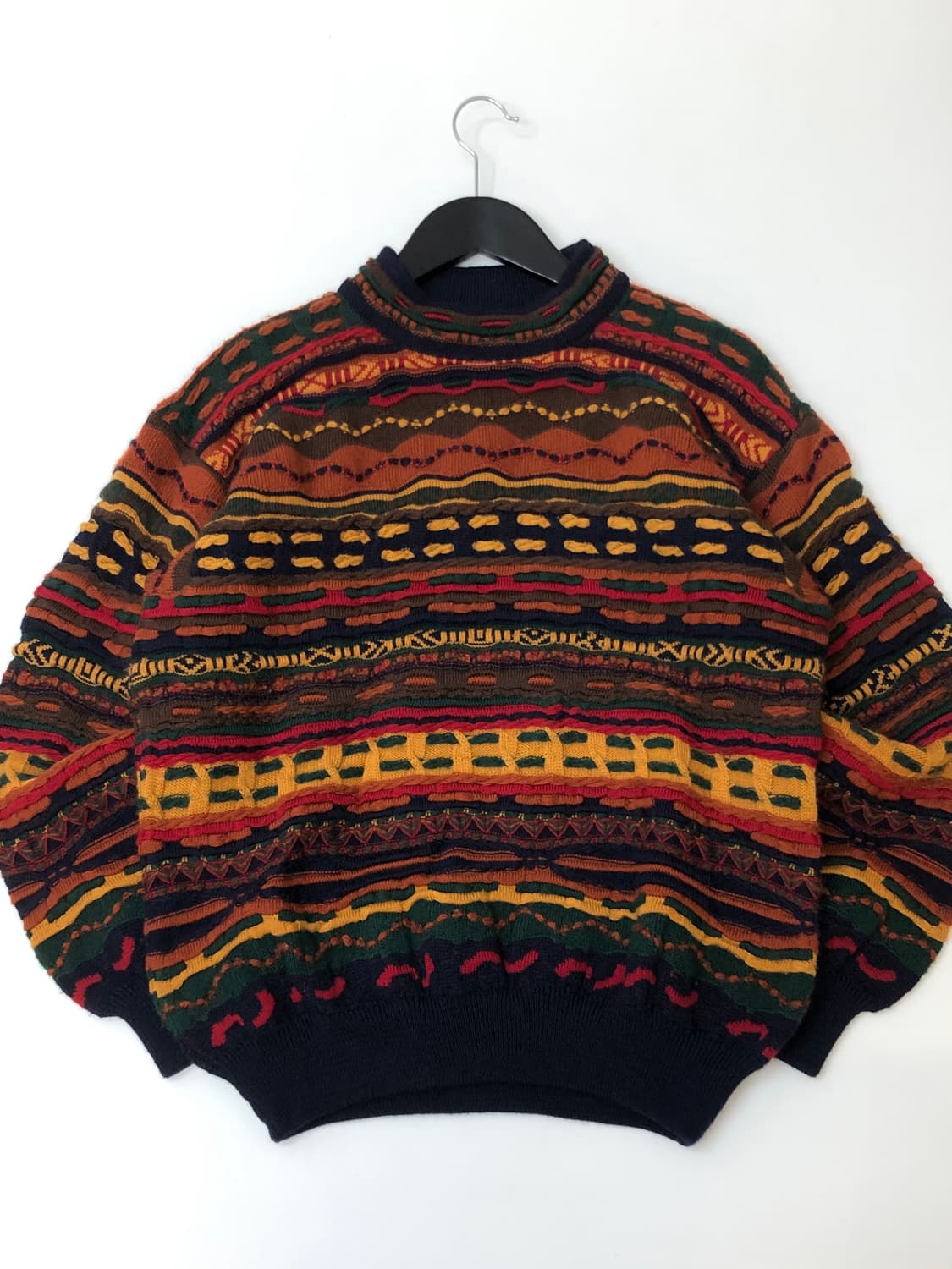 Coogi 쿠지 퓨어 울 케이블 니트  상품이미지3