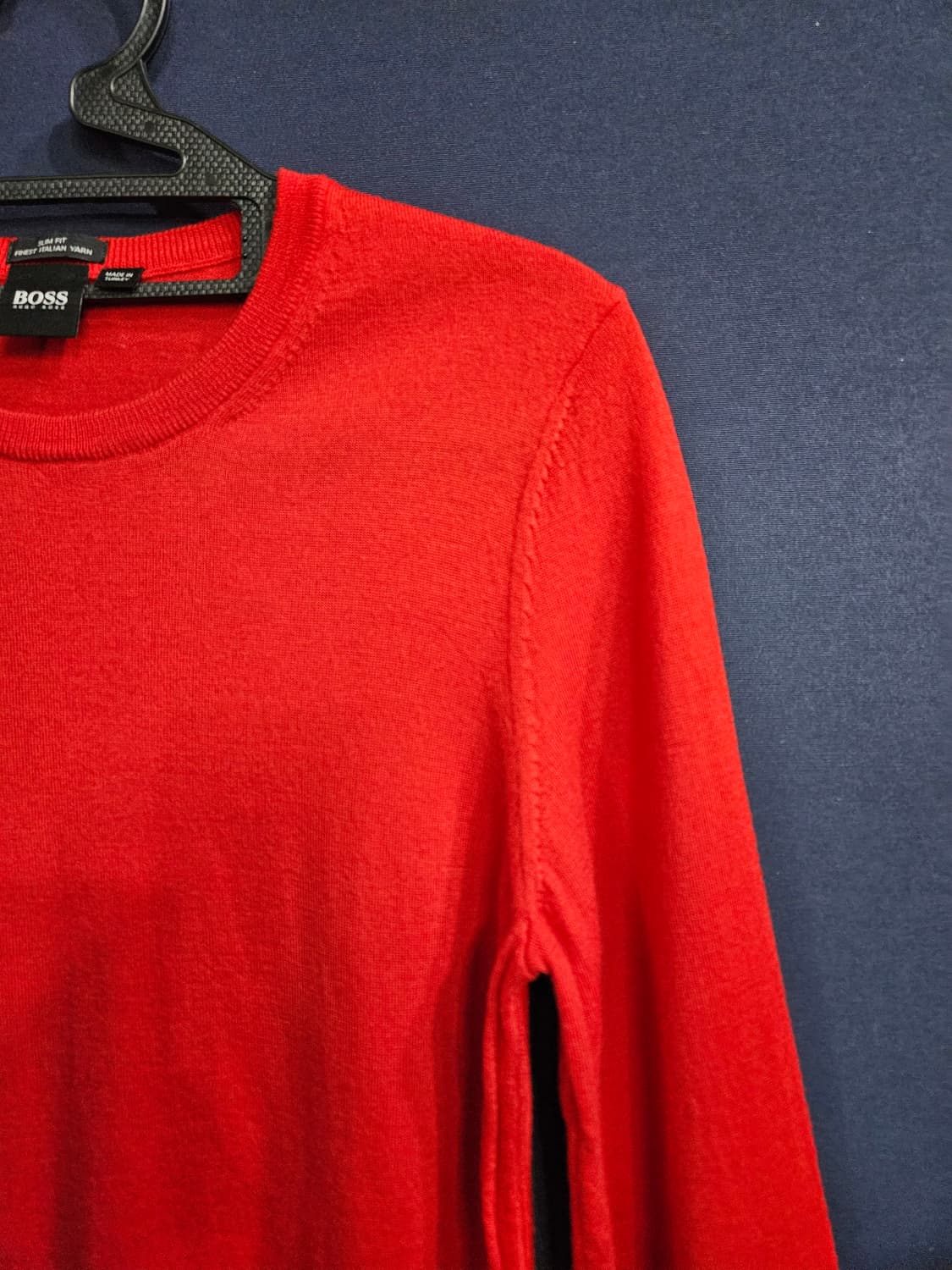 휴고보스 레드 남성 슬림핏 90 니트 상품이미지4