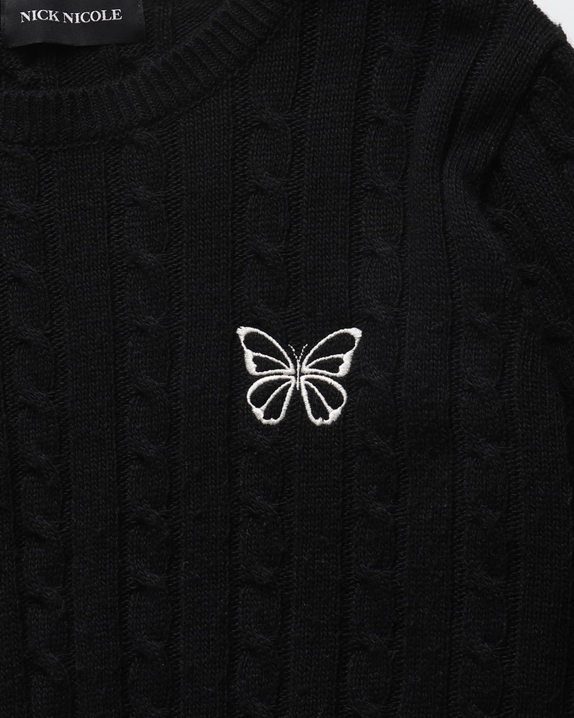 닉앤니콜 NICK&NICOLE Cashmere Crew Neck Knit 상품이미지7