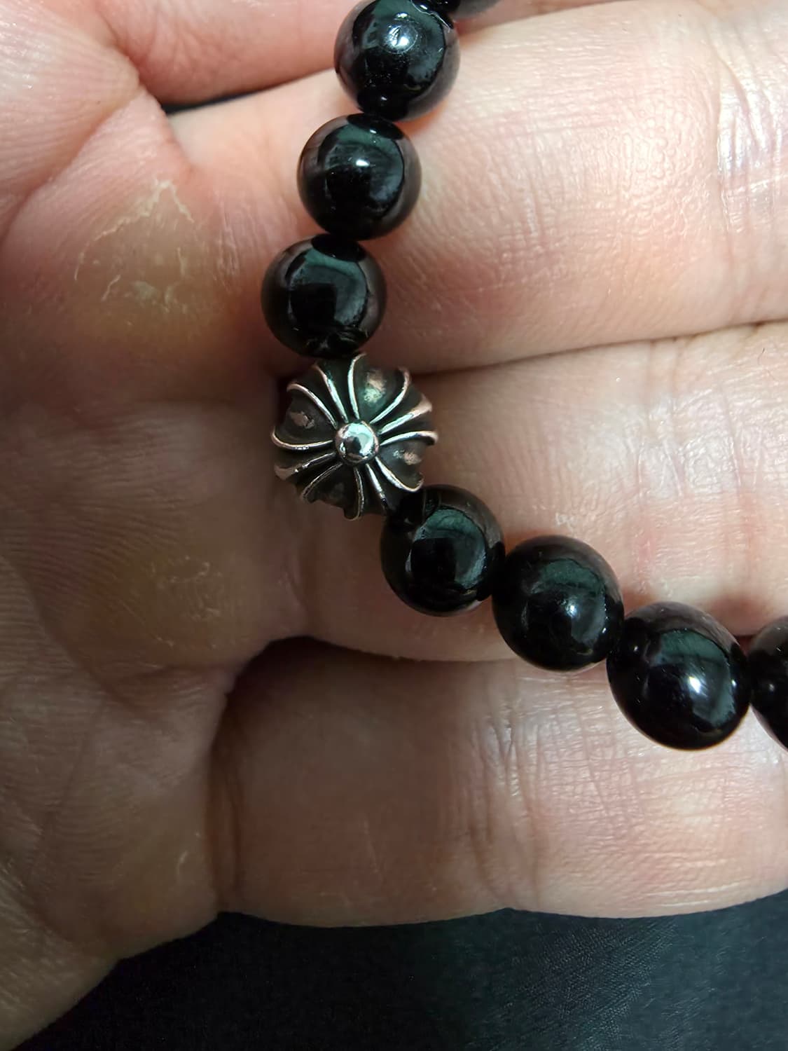 크롬하츠 크로스 스택비즈 팔찌 (브링s급) 상품이미지4