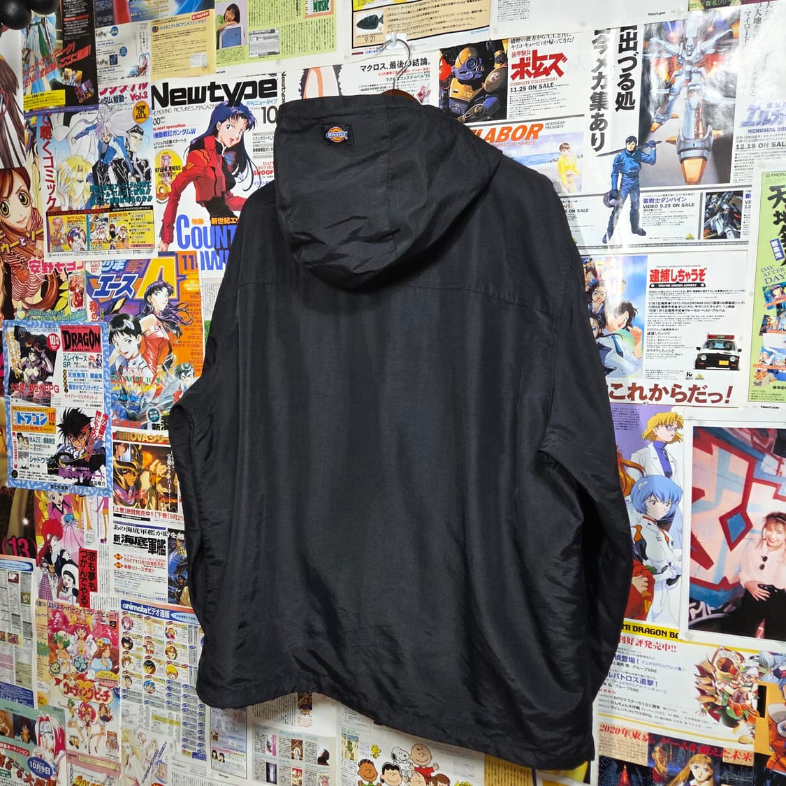 디키즈 사이드 포켓 블랙 바람막이 자켓 상품이미지6