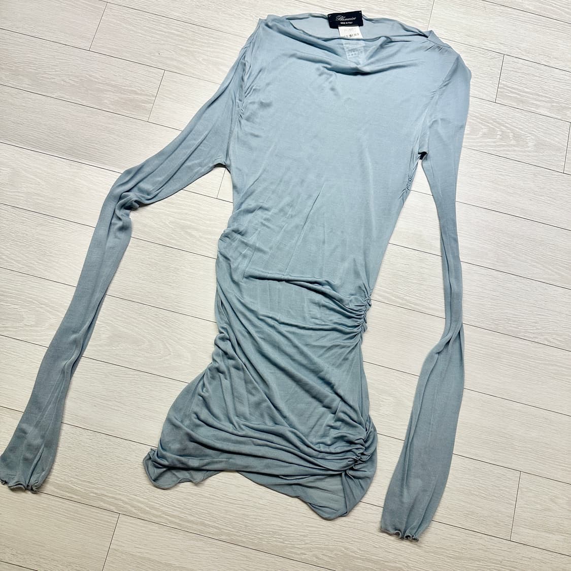 블루마린 Blumarine 비스코스 드레이핑 탑 상품이미지4