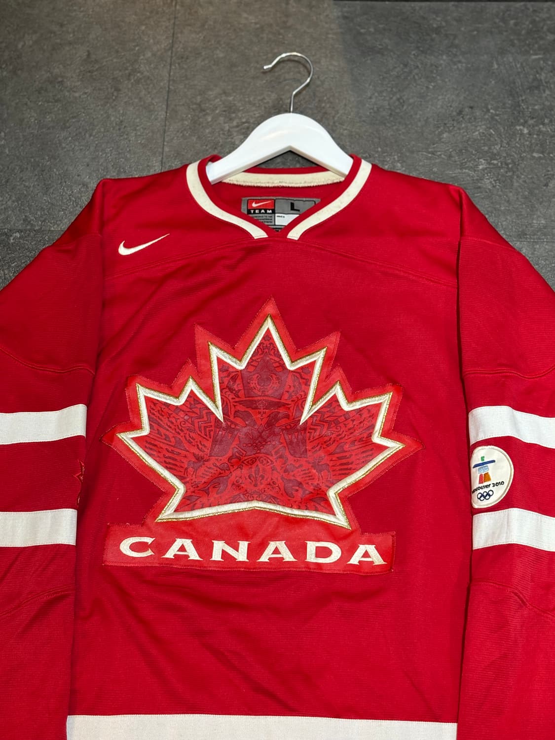 나이키 캐나다 하키 매쉬 유니폼 져지 L사이즈 상품이미지4