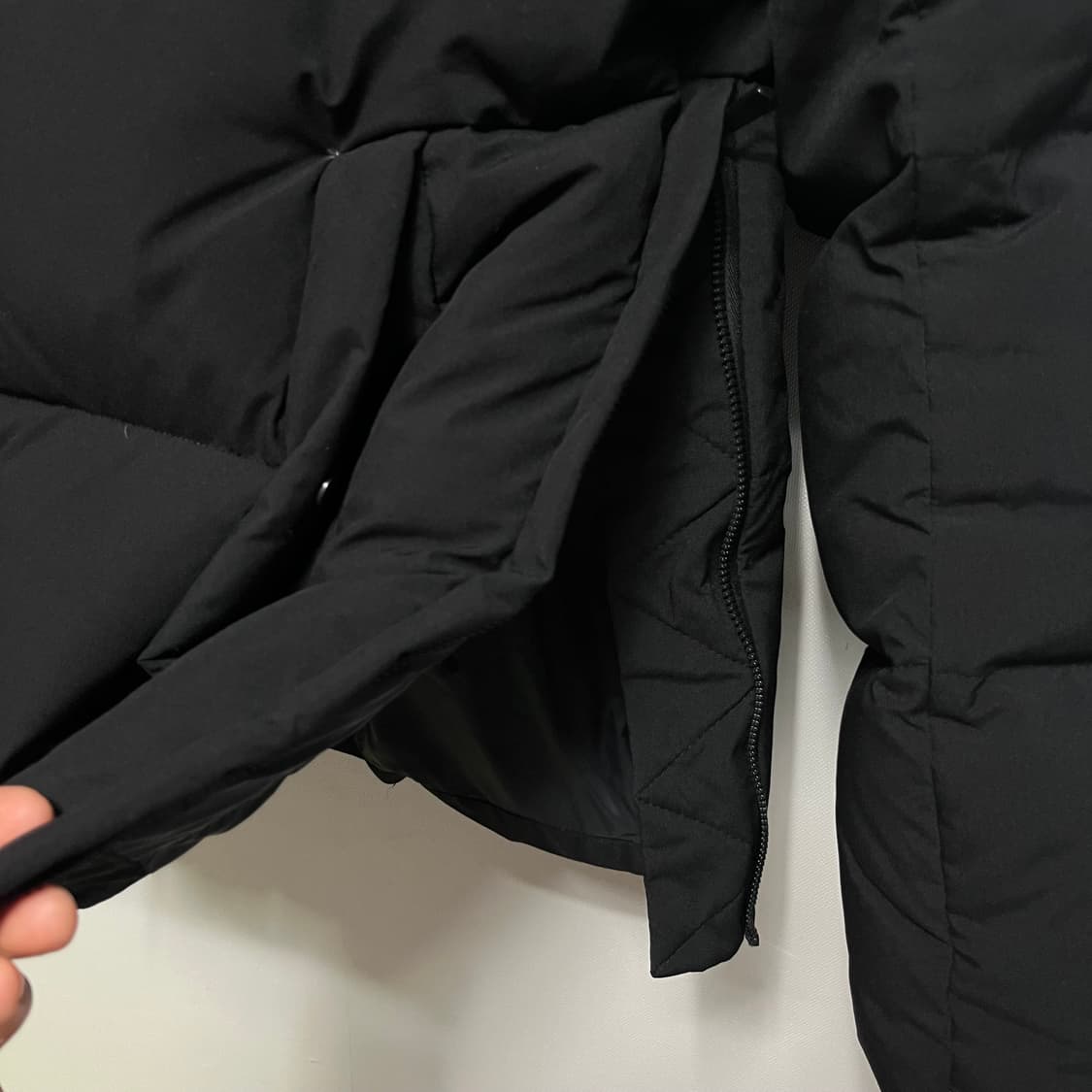 앤드지 AND Z 패딩 점퍼 블랙 L 상품이미지4
