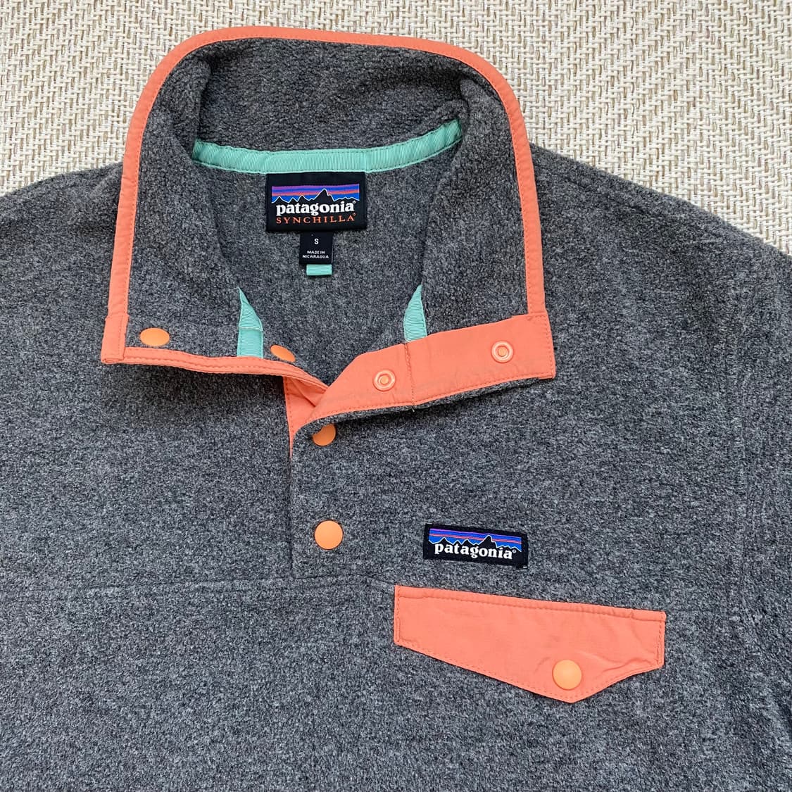 파타고니아 신칠라 비비드애프리콧 S 상품이미지4