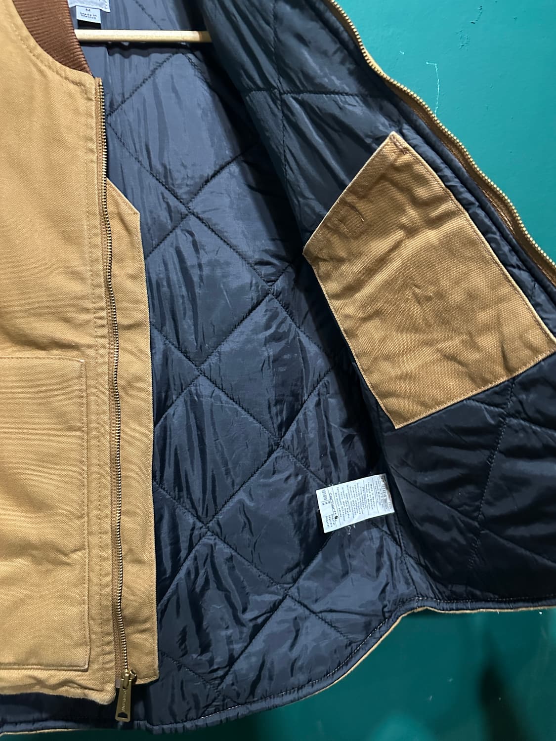 칼하트 덕 베스트 된장M 상품이미지4