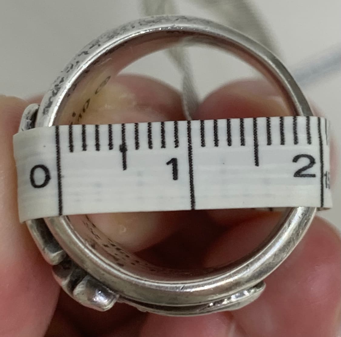 [국내 19호] 크롬하츠 대거링 실버 은 반지 상품이미지8