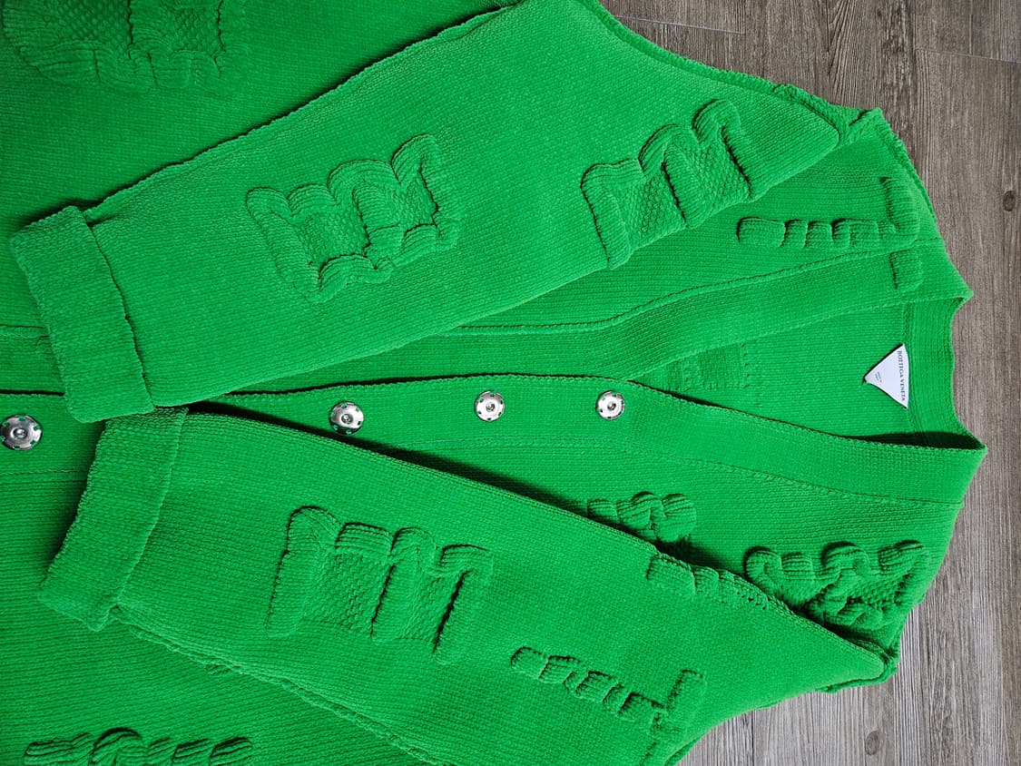 22FW 보테가베네타 가디건 XL 민트급 상품이미지6