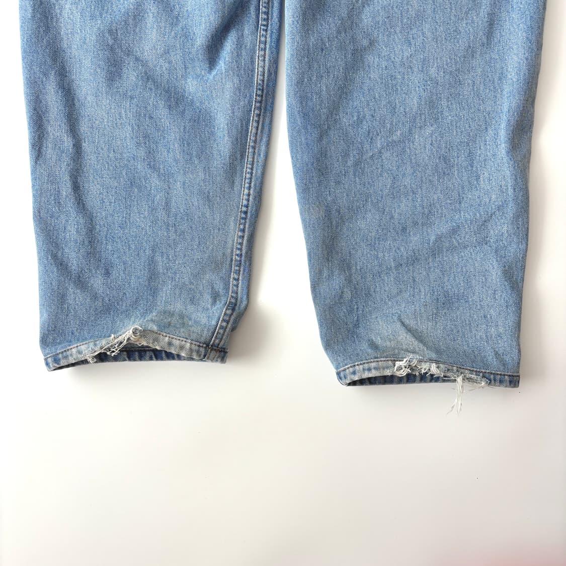 90s 리바이스 실버탭 배기진 연청 상품이미지4