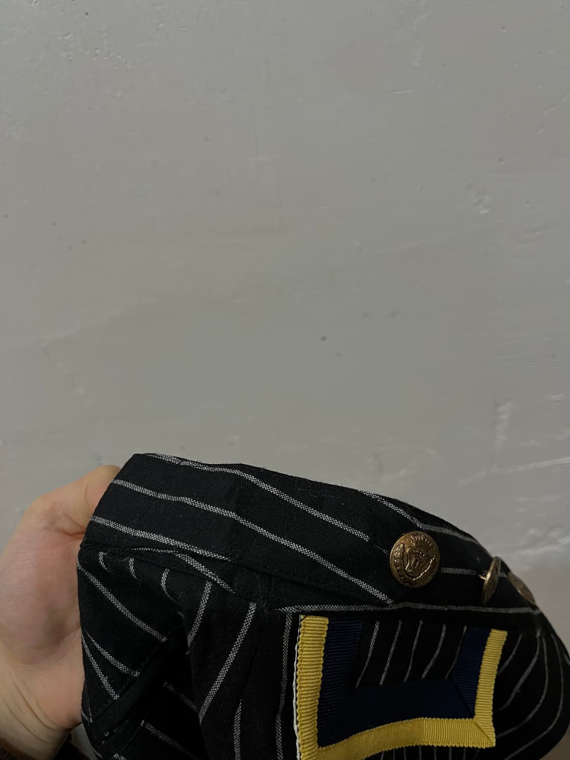 존 갈리아노 로우라이즈 스트라이프 울 팬츠 우먼즈 상품이미지7