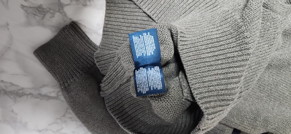 L 폴로 랄프로렌 빅포니 그레이 니트 집업 자켓 상품이미지6