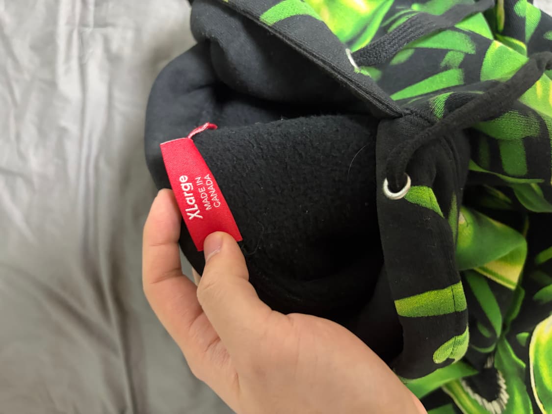 슈프림 스컬파일 후드 xl 상품이미지4