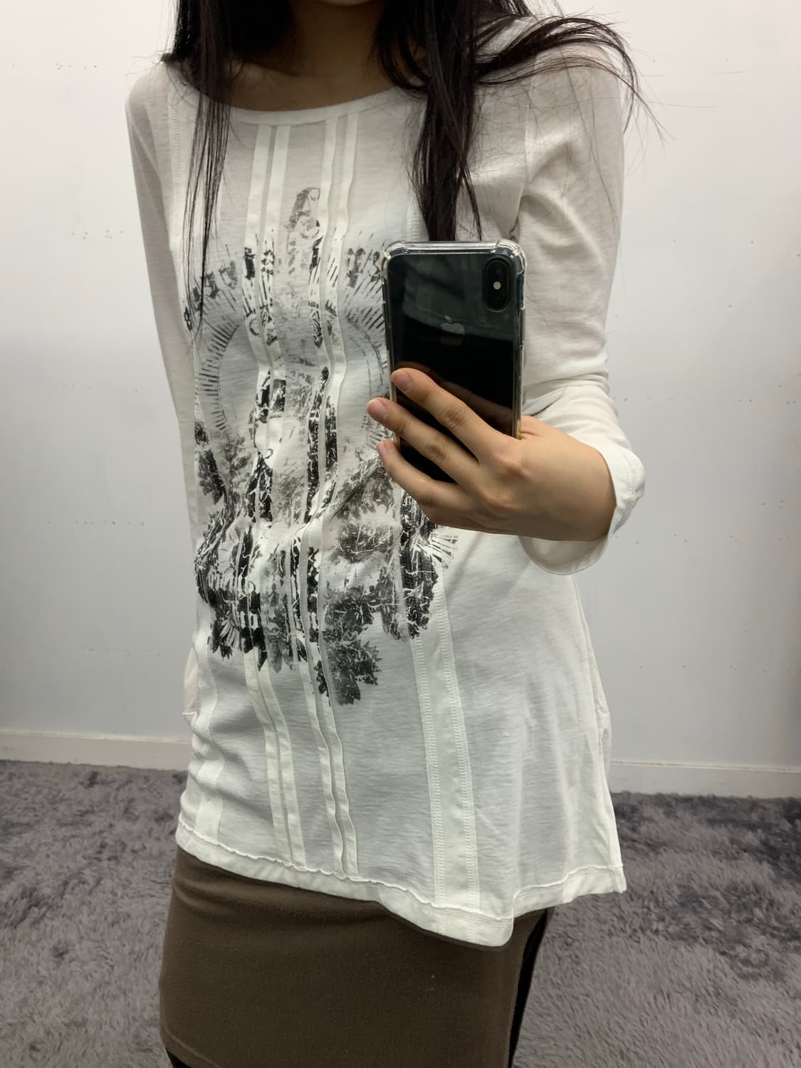 Sabase y2k 프린팅 롱슬리브 상품이미지2