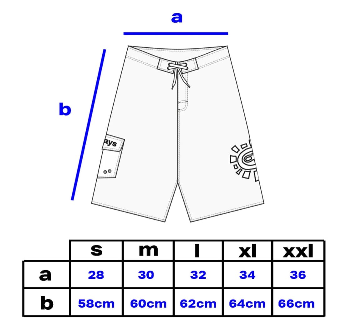 얼웨이즈두왓유슈두 always 보더쇼츠 버뮤다팬츠  상품이미지3