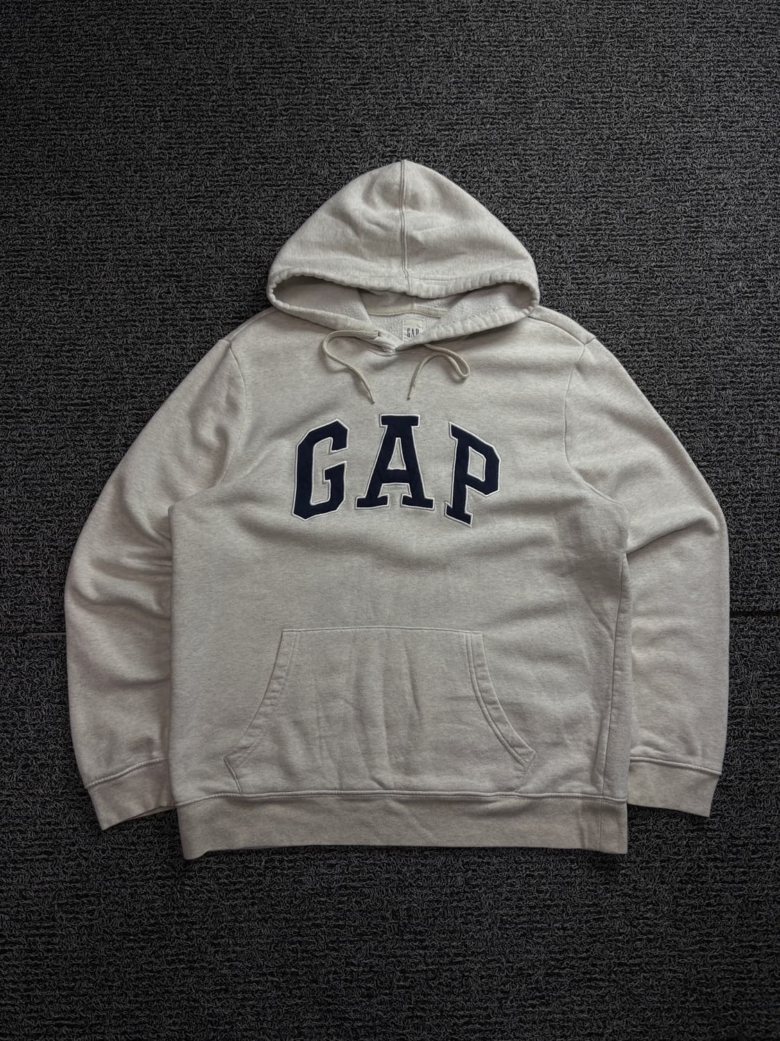 갭 빅로고 미니멀 후디 멜란지 1679 상품이미지2