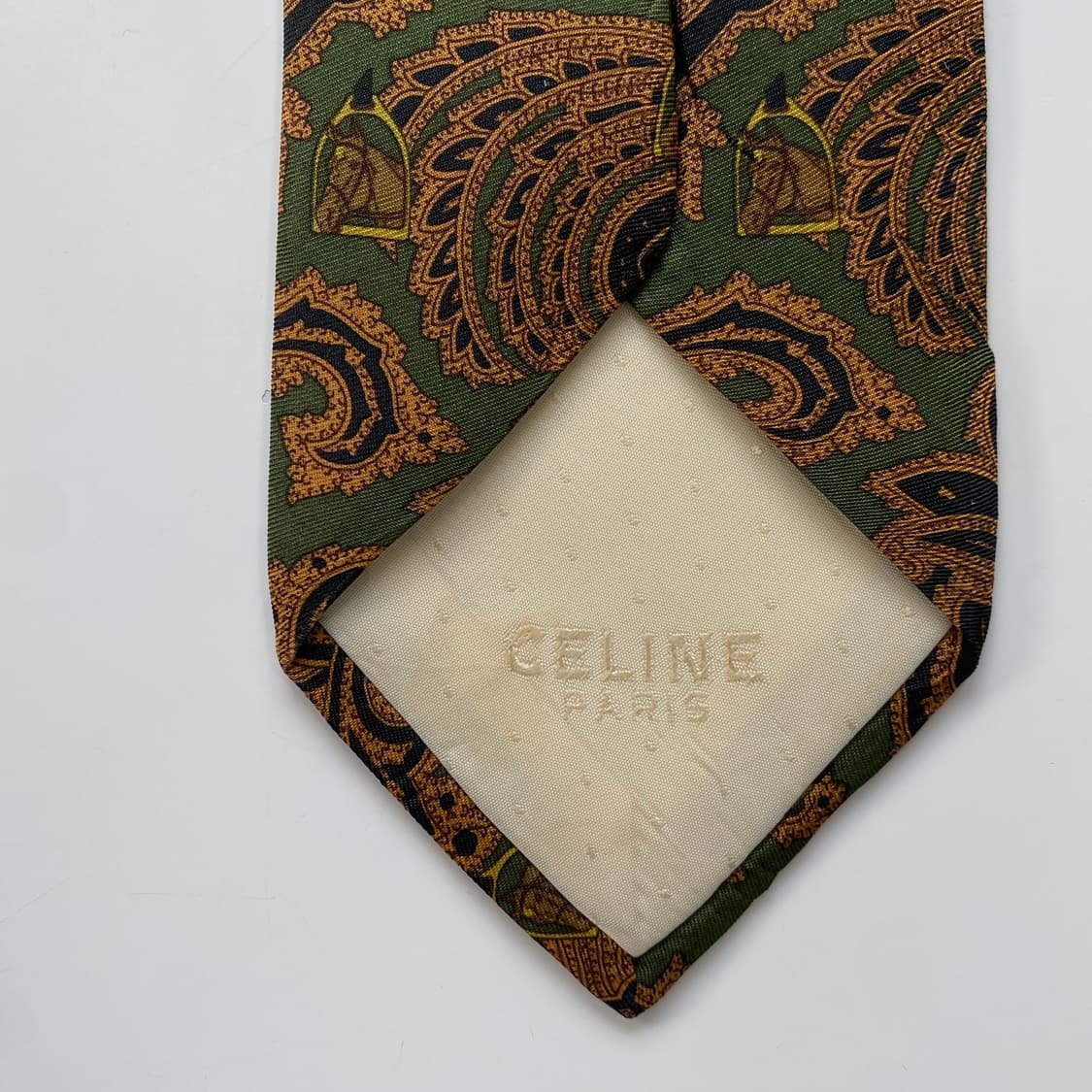 셀린느(celine) 심플로고 명품 정품 넥타이 상품이미지8