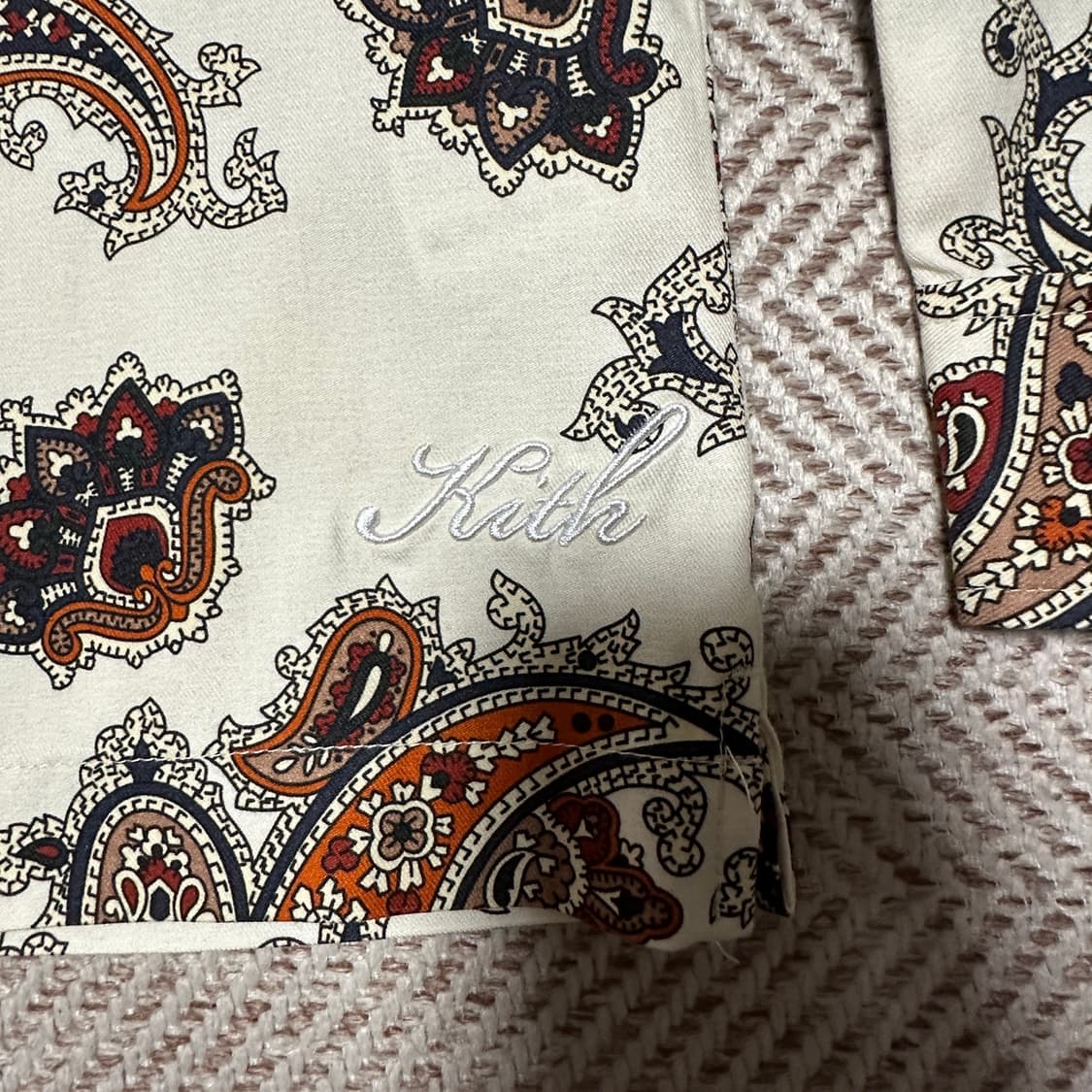 KITH S/S silk paisley camp collar shirt 상품이미지4