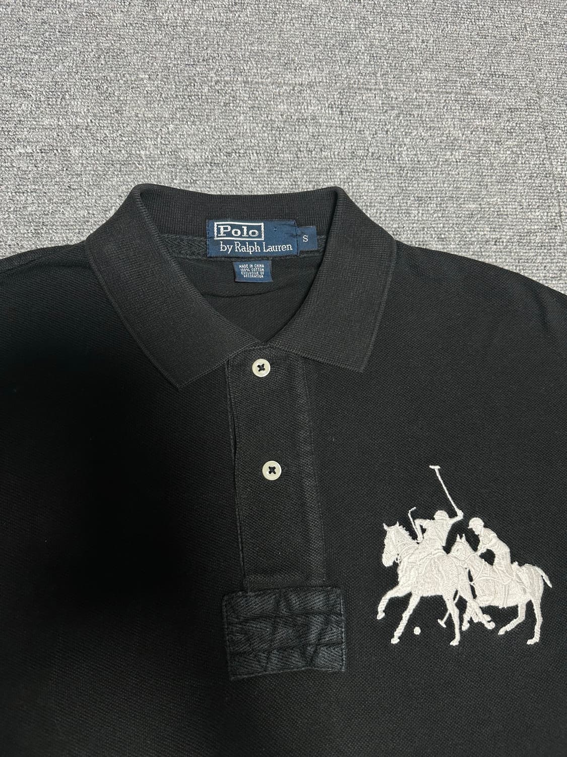 폴로 더블 빅포니 럭비 카라티 상품이미지2