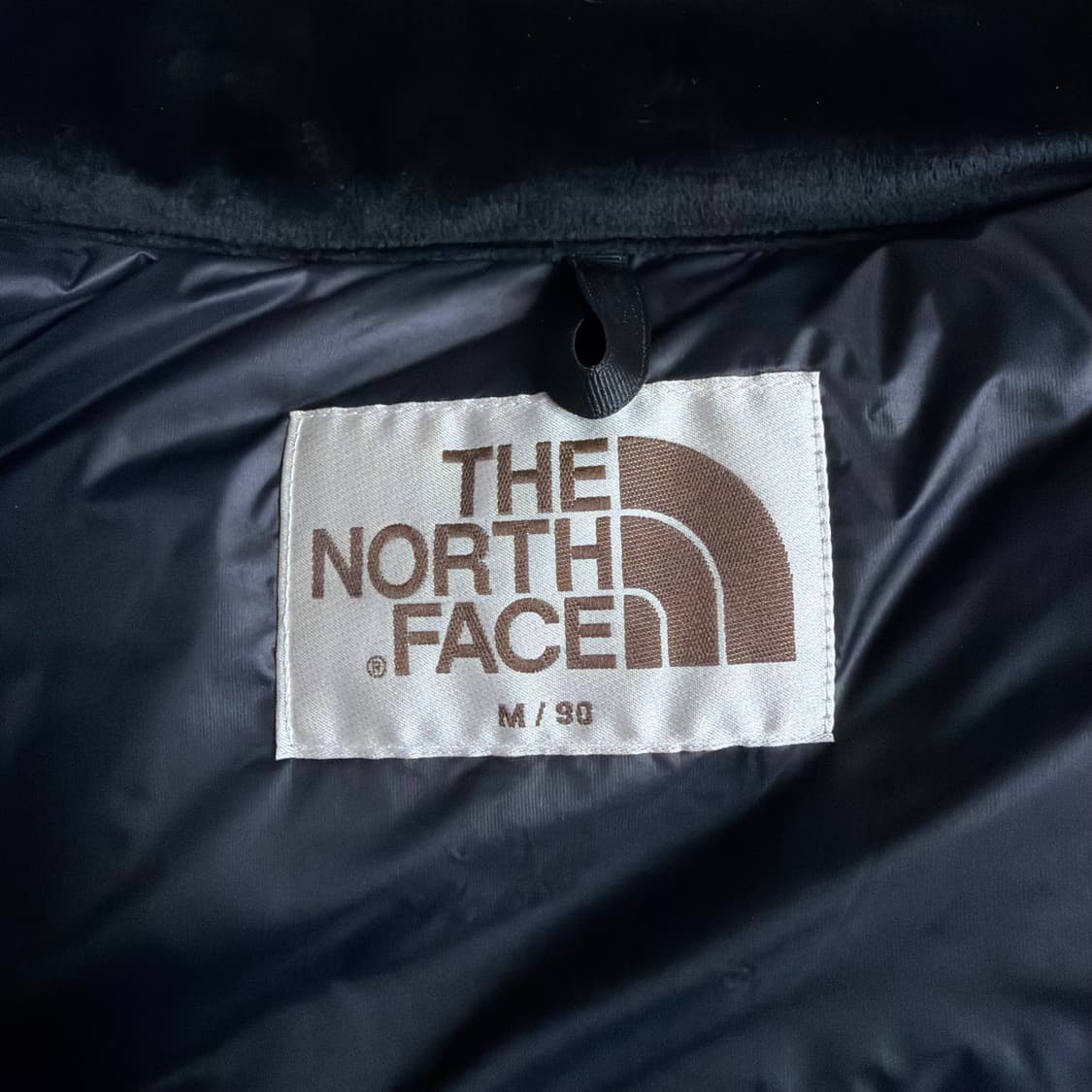 여성 화이트라벨 노벨티 눕시 다운 자켓 블랙 M/90 상품이미지7