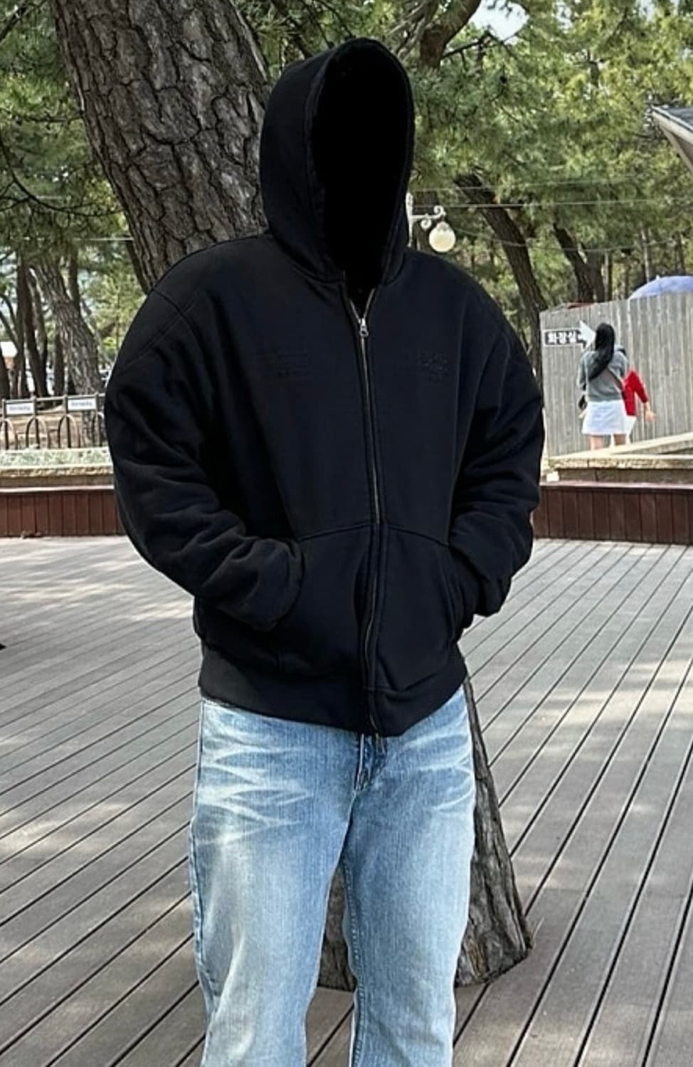 언더마이카 어칸 패디드 후드집업 상품이미지1