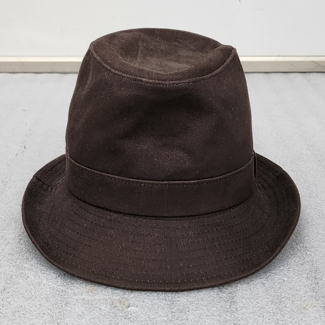 미착용 빈폴 정품 중절모 다크브라운 S(57) 상품이미지2