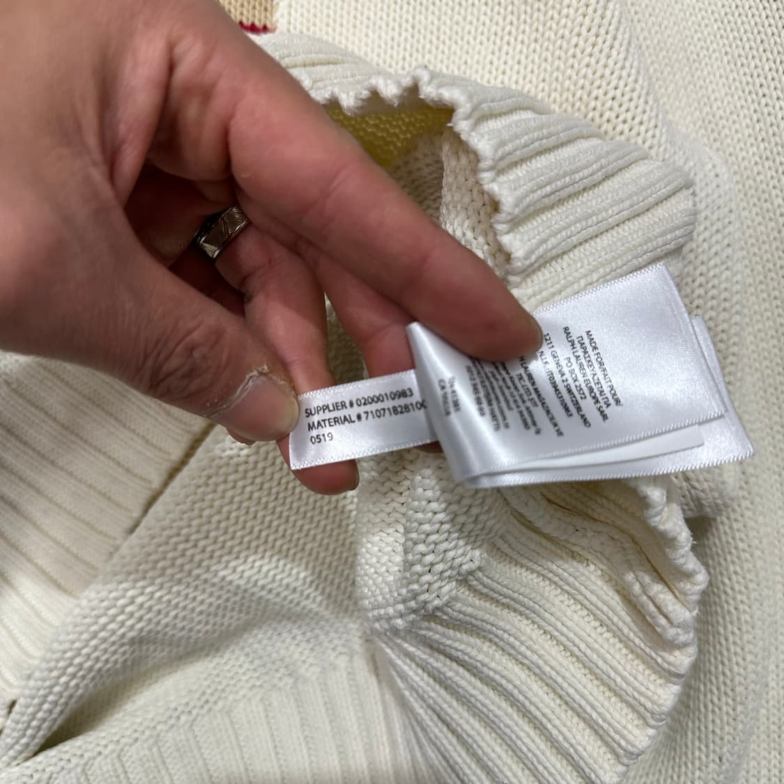 [100] 폴로 랄프로렌 성조기 니트 상품이미지4