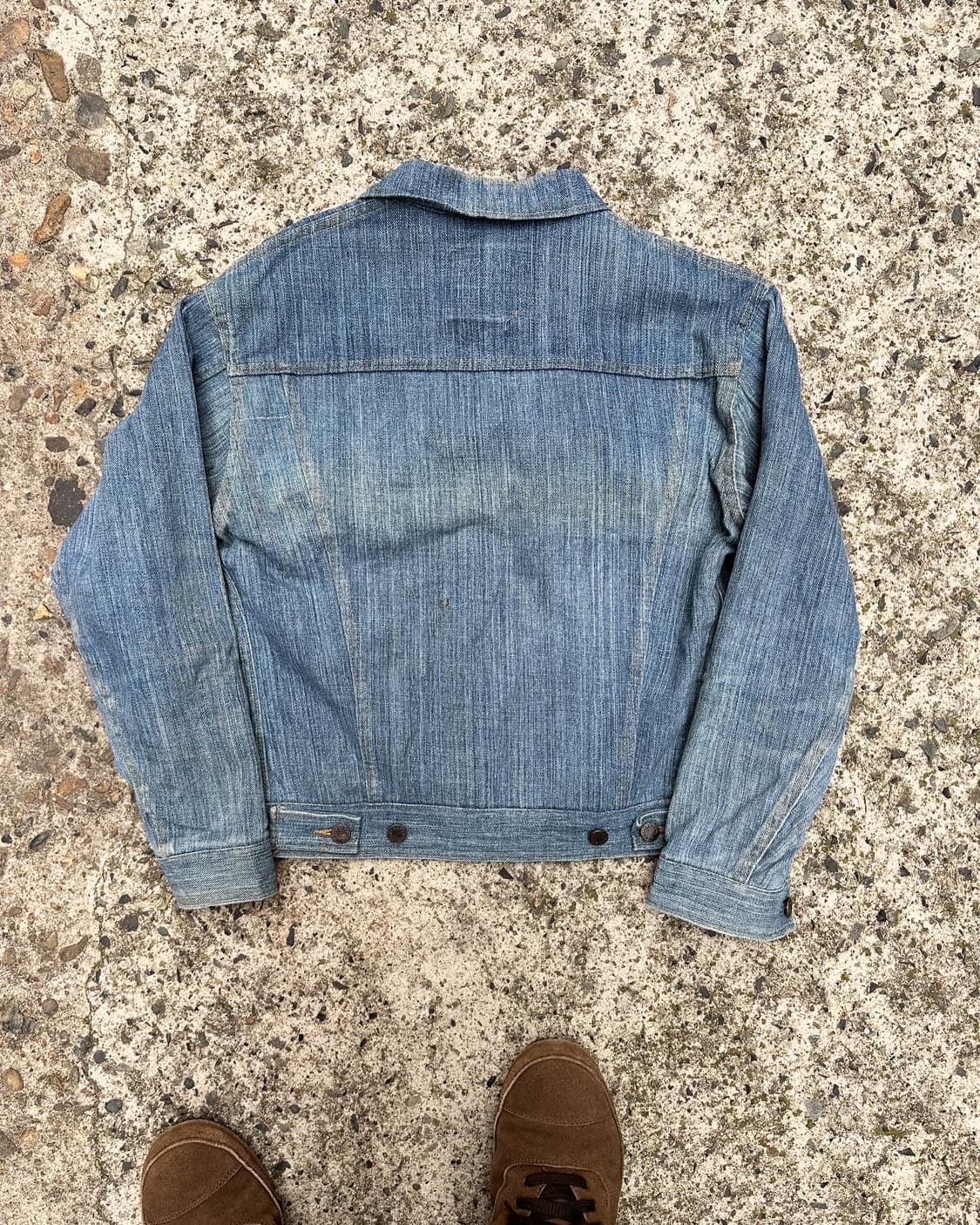 SHOOTER denim washing jacket 후루츠패밀리