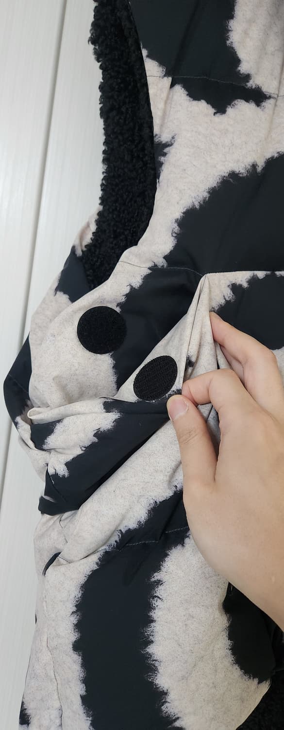 이로맨 iro 구스 다운 양면 패딩 M 상품이미지5