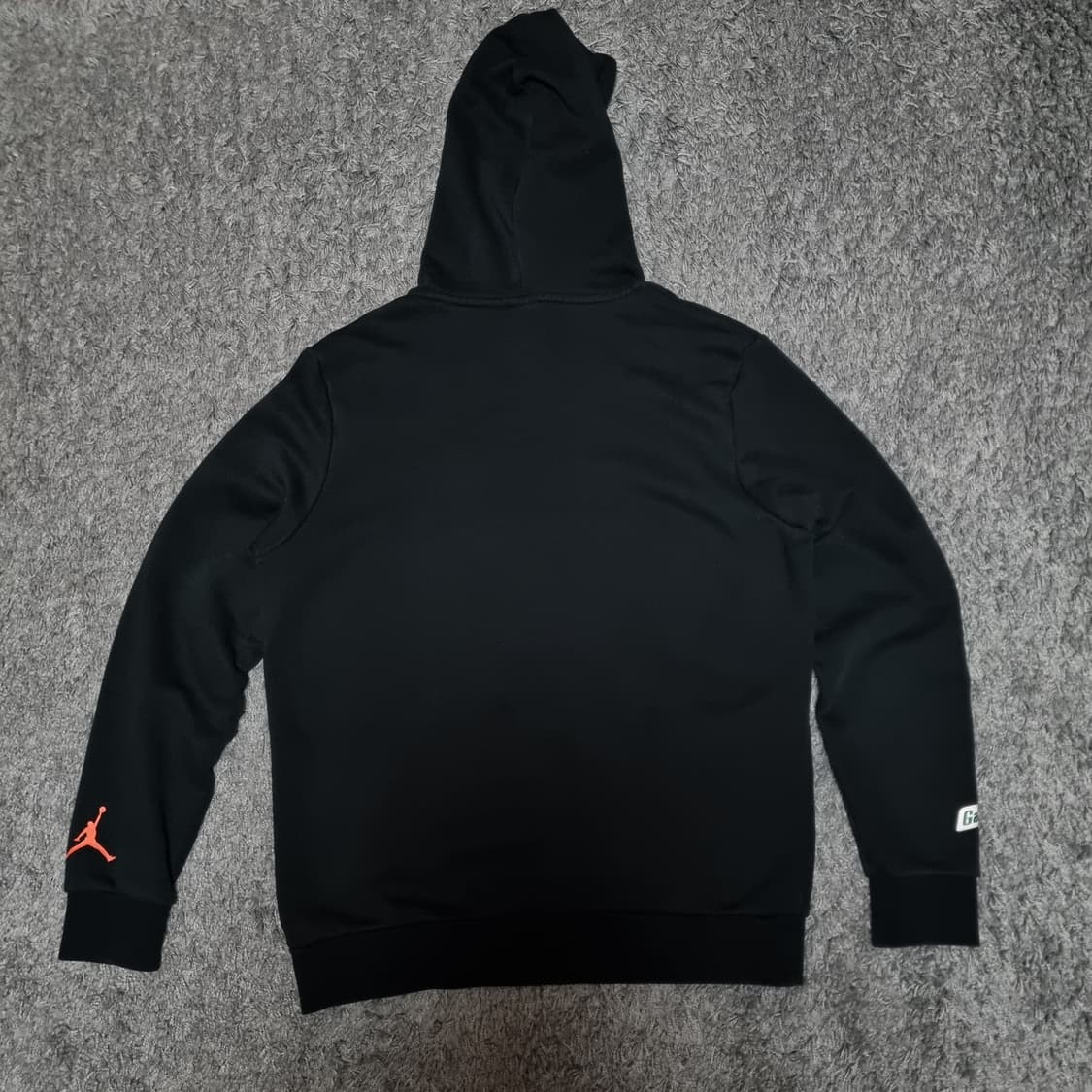나이키 조던 게토레이 콜라보 후드 티셔츠 긴팔 L 105 빈티지 블랙 상품이미지6