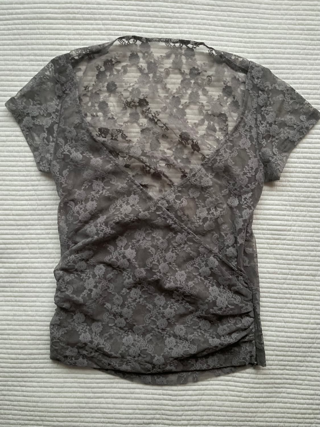 [새 상품] 글로니 러쉬 스월 레이스 티 챠콜 상품이미지2