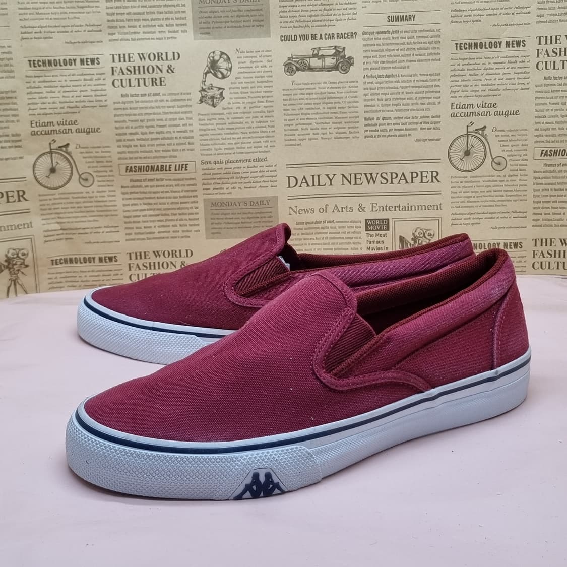 카파 버건디 남성슬립온 280 상품이미지1