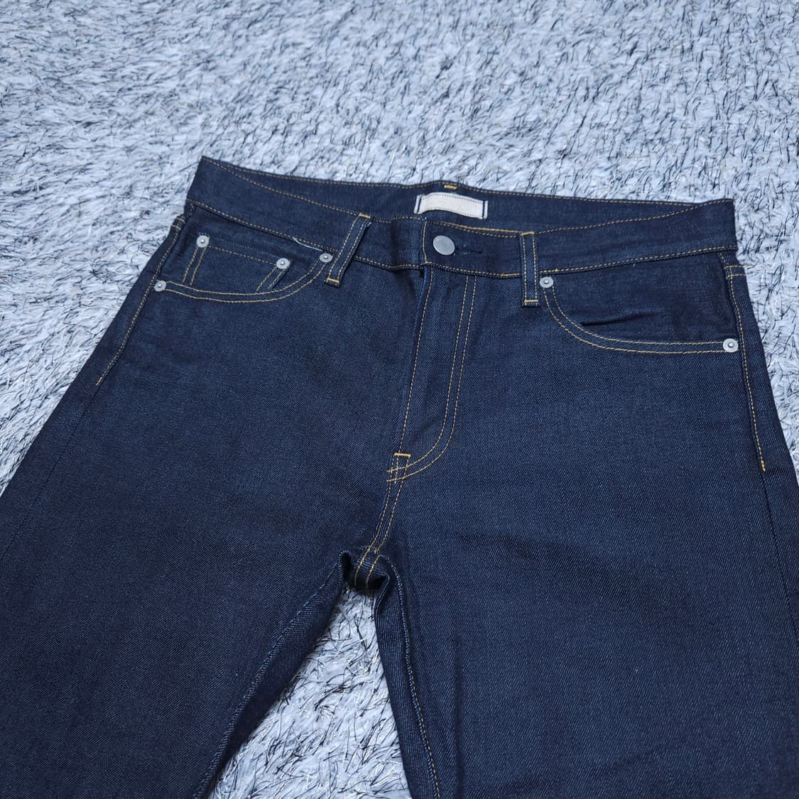 유니클로) 32 남자 셀비지데님 레귤러핏청바지 / 왕눈이샵 상품이미지2