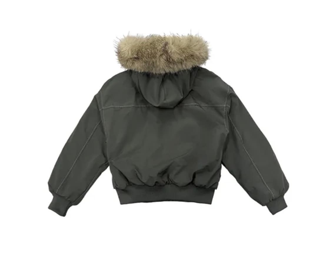 🖤남녀공용/안감퍼💚절개 크롭 라쿤퍼 숏패딩💚 상품이미지3