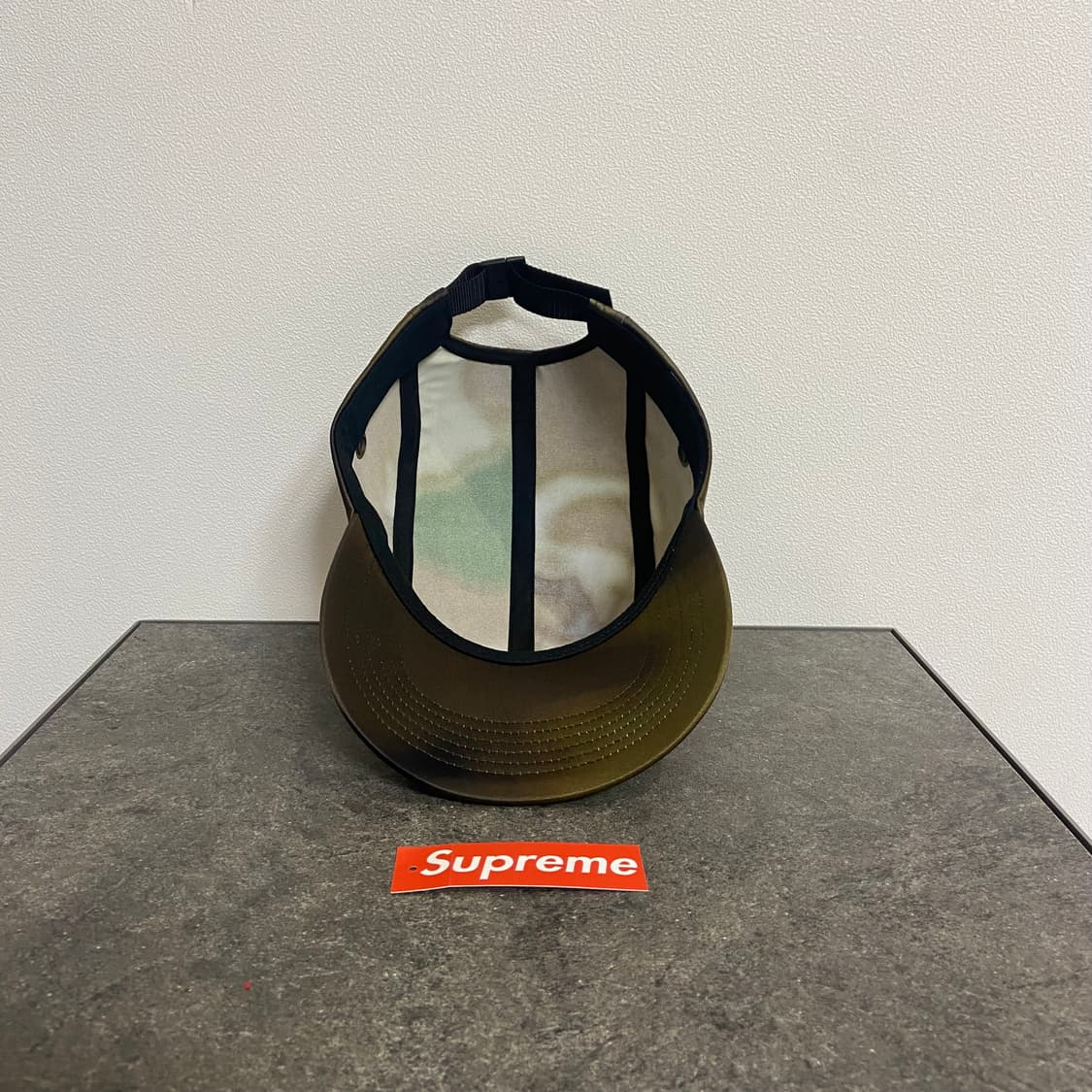 (OS) 슈프림 박스로고 캠프캡 모자 사틴 카모 상품이미지5