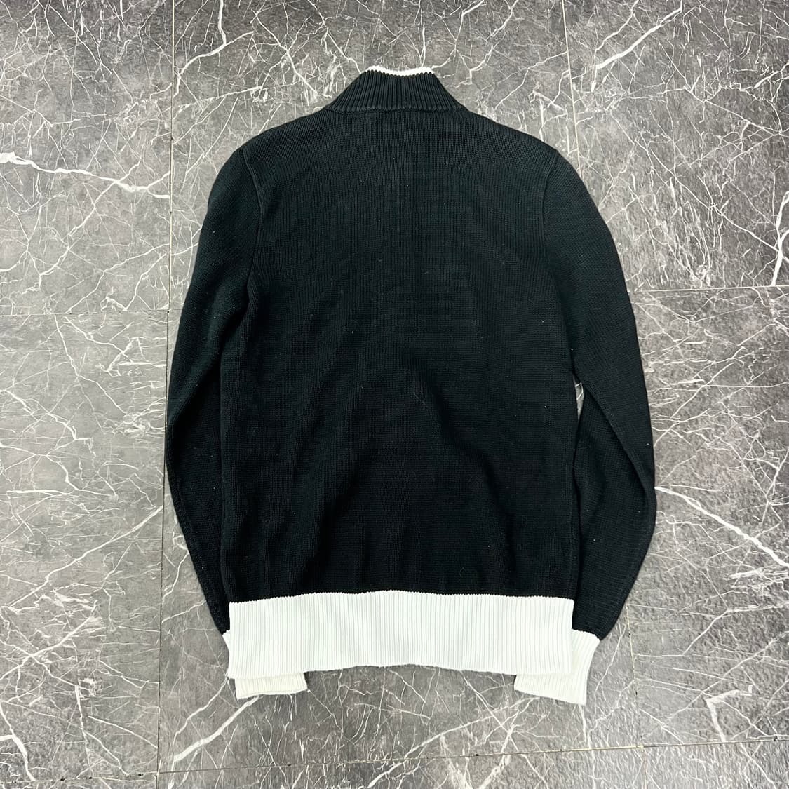 우먼 폴로랄프로렌 블랙 니트 집업 자켓 상품이미지2