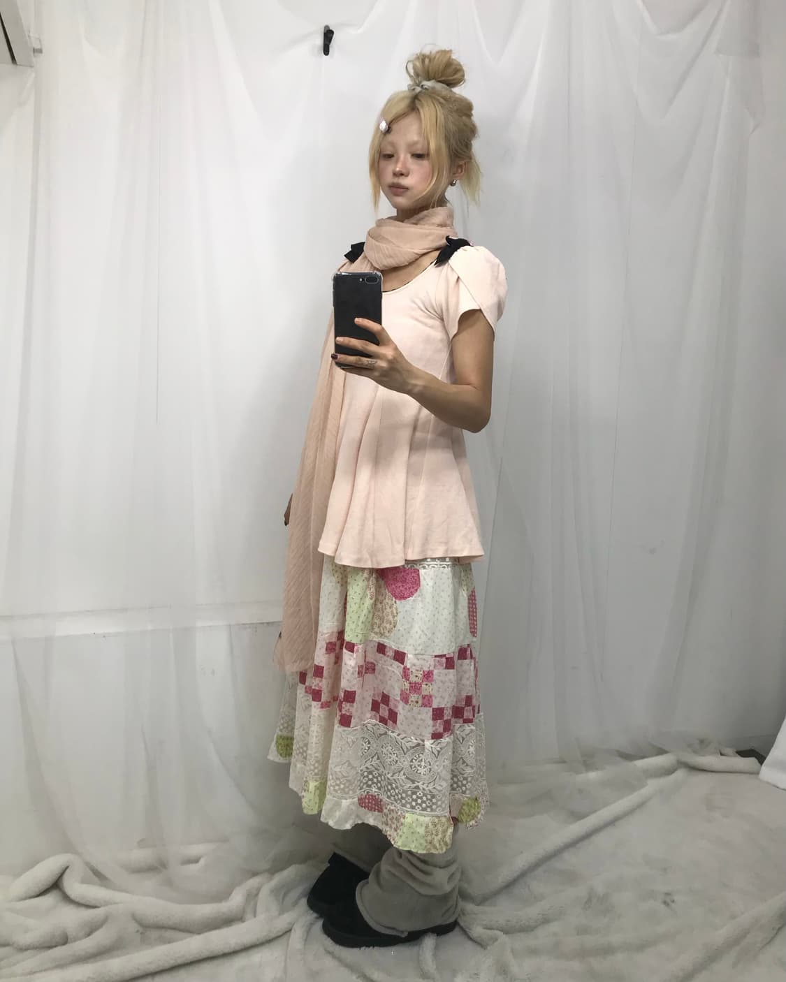 ✿ 러블리 패치워크 코디set ✿ 상품이미지3