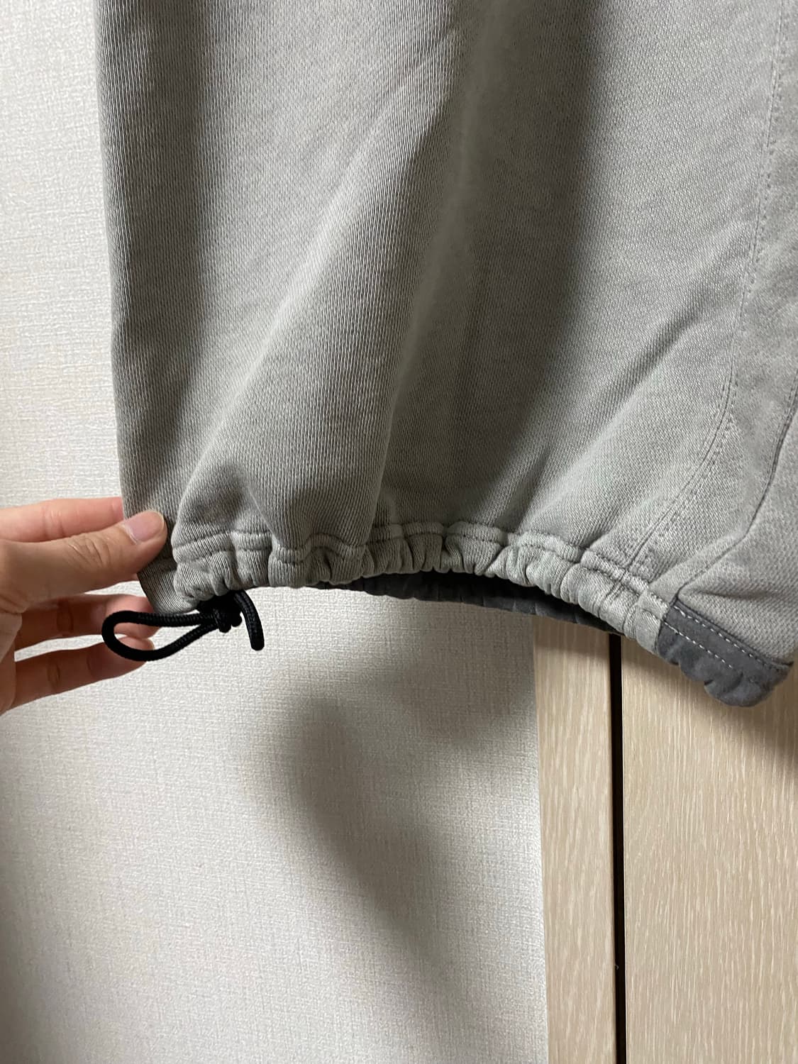 [2] 폴리테루 퍼티그 스웻 팬츠 더티 그레이 상품이미지5