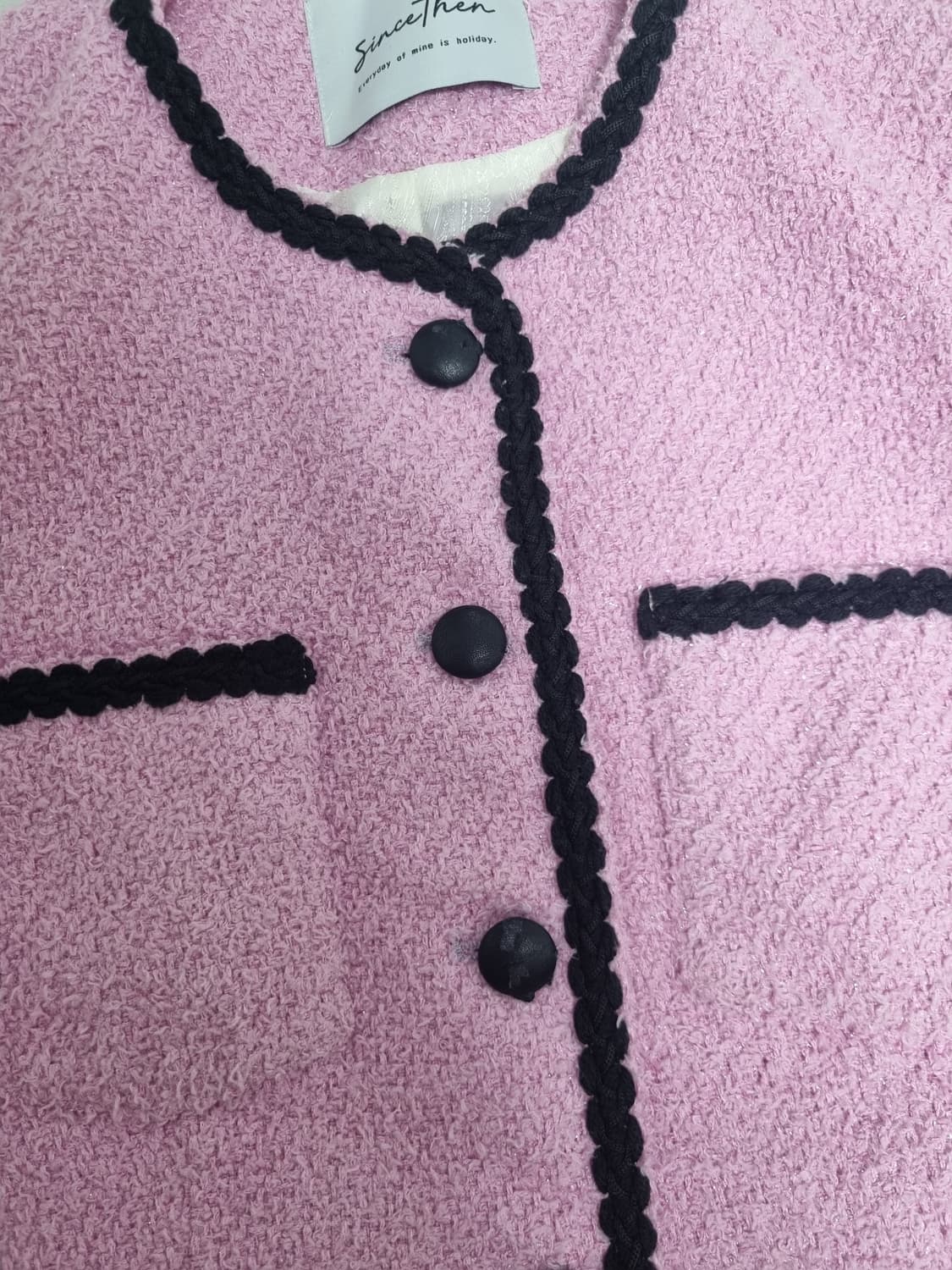 신스덴 트위드 자켓 (김혜윤 착용) 상품이미지7