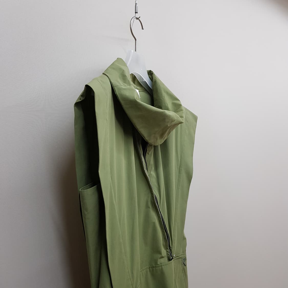 KENZO 겐조 하이넥 슬리브리스 레이어드 원피스 36사이즈 상품이미지4