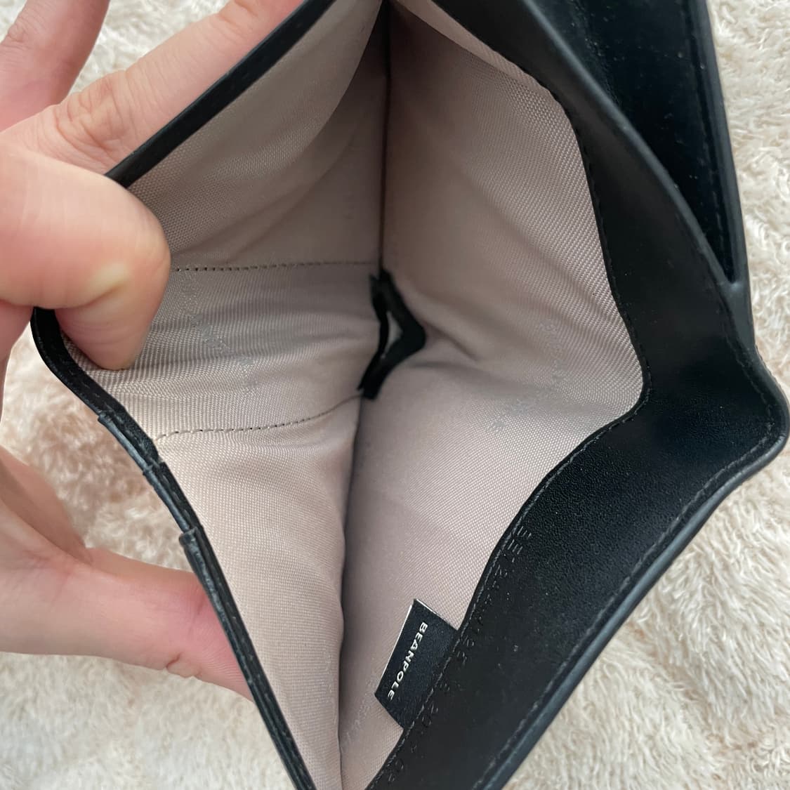 빈폴 반지갑 블랙 상품이미지4