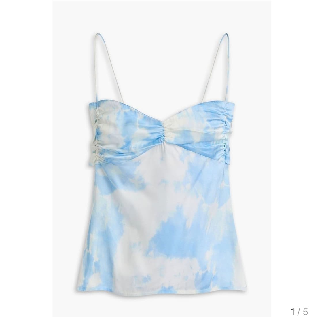 가니 프린트 새틴 캐미솔 S 34 사이즈판매 ganni 상품이미지1