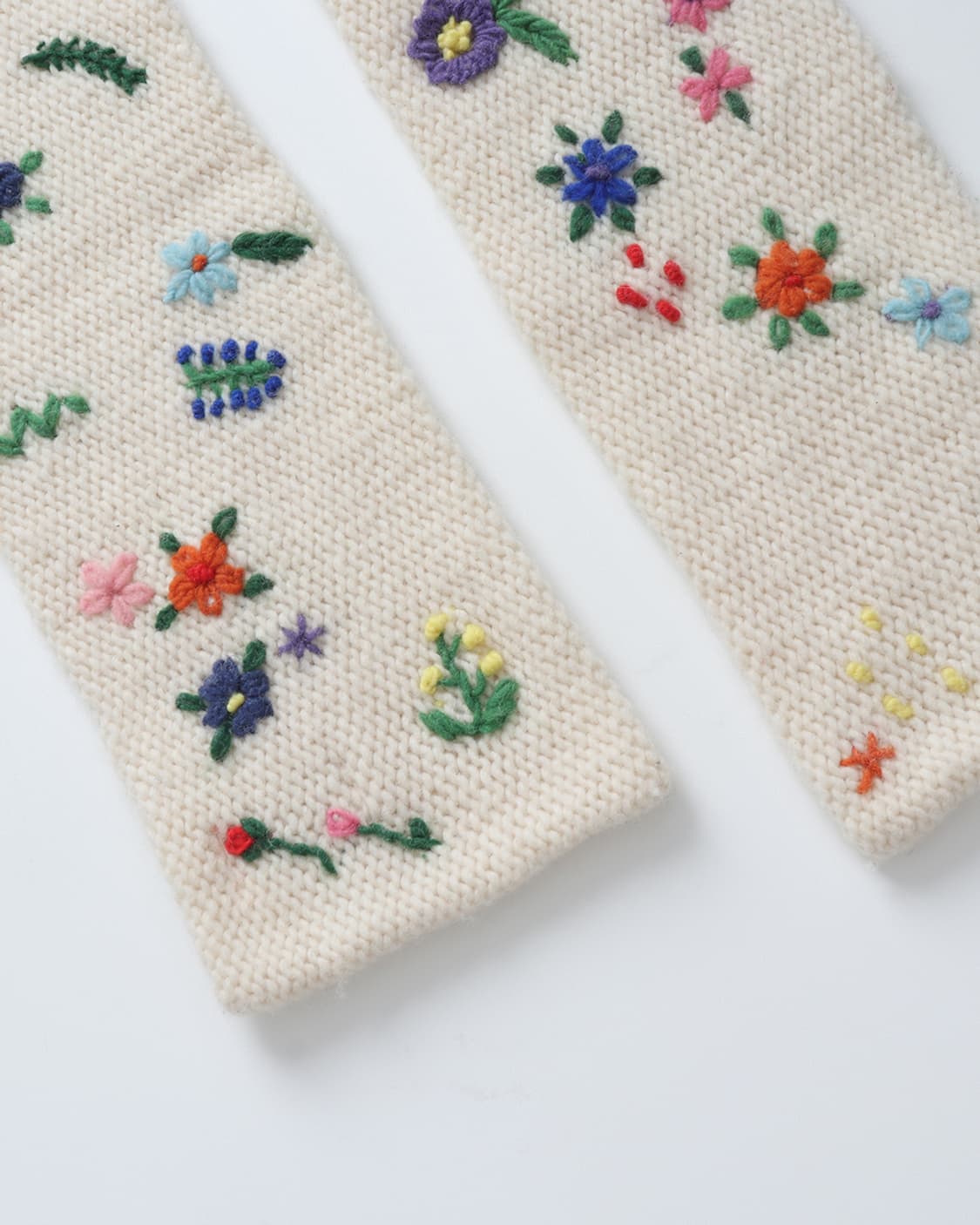 BEAMS BOY Hand Stitch Flower Muffler 상품이미지9