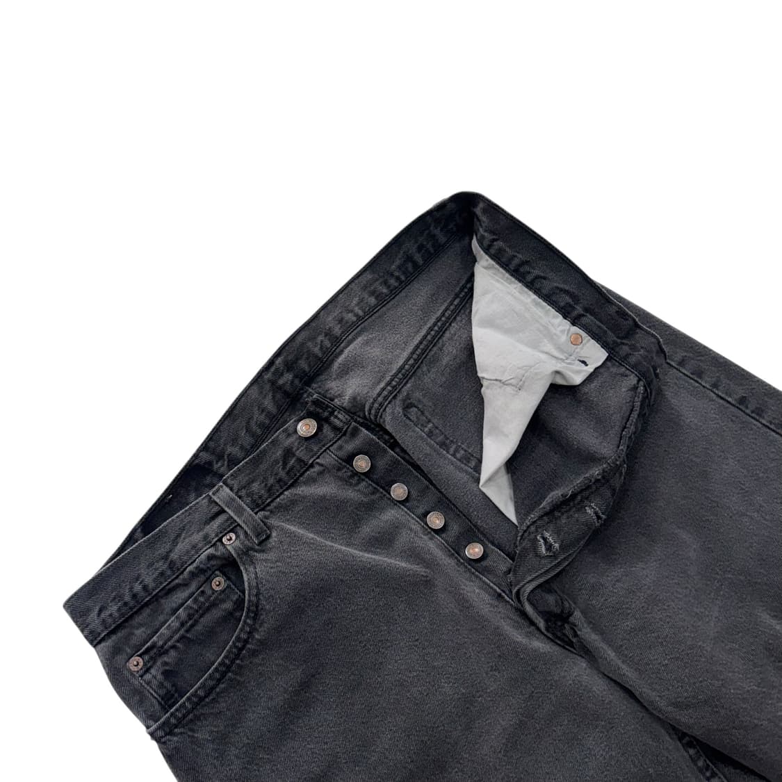 [36] 90's 리바이스 501 블랙진 데님 청바지 [lv1142] 상품이미지3