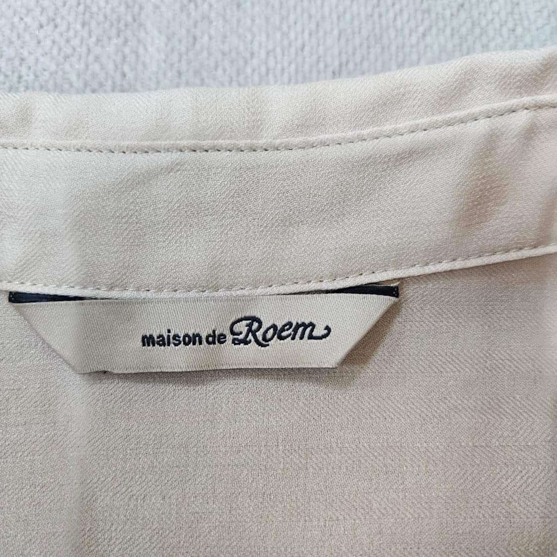 85-95-160 로엠 셔츠 블라우스 0402Y 상품이미지3