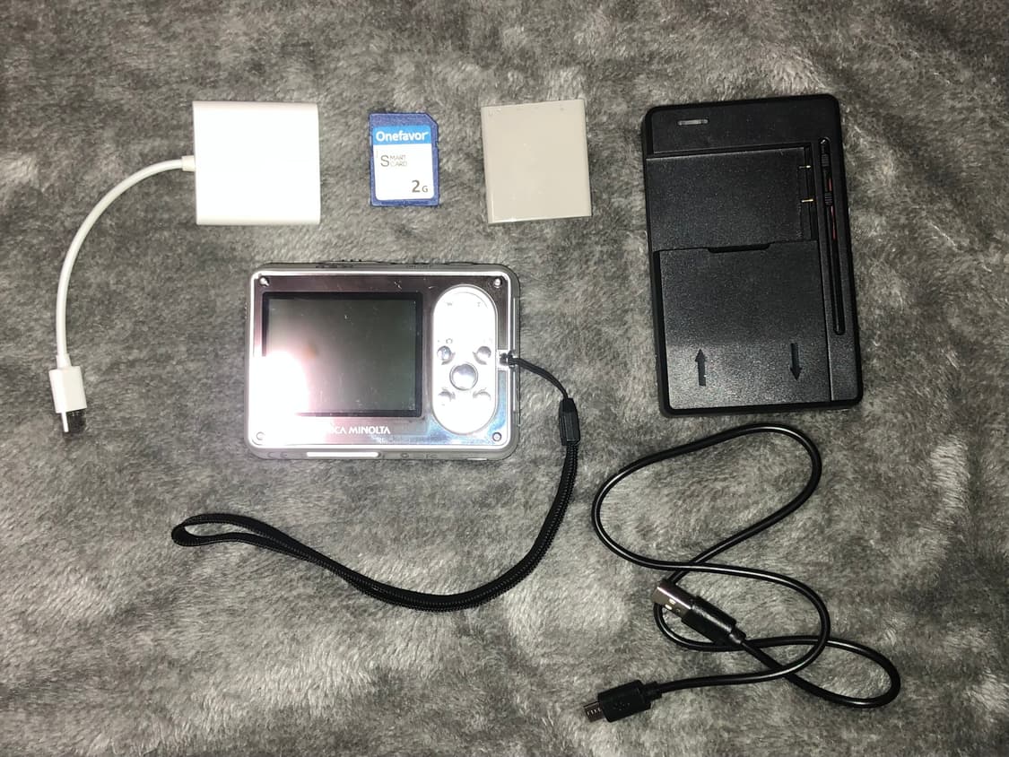 디카!! minolta dimage x1 미놀타 디미지 빈티지디카 상품이미지4