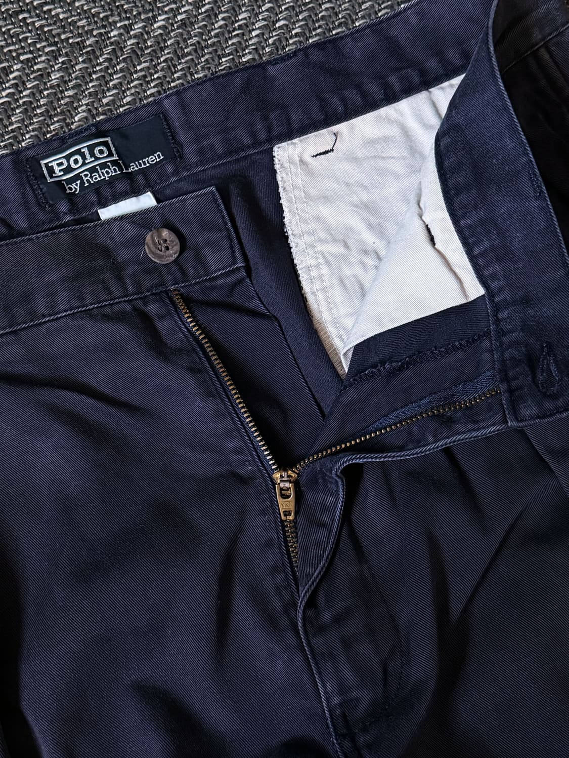 (34) 90s 폴로 랄프로렌 올드라벨 더블 플리츠 치노 팬츠 상품이미지3