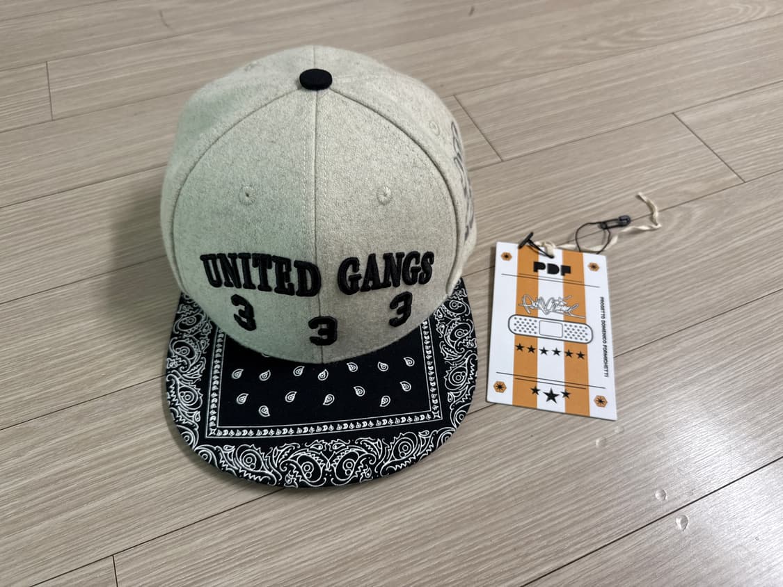 PDF 25ss UNITED GANG 반다나챙 그래피티 바디 스냅백 상품이미지3