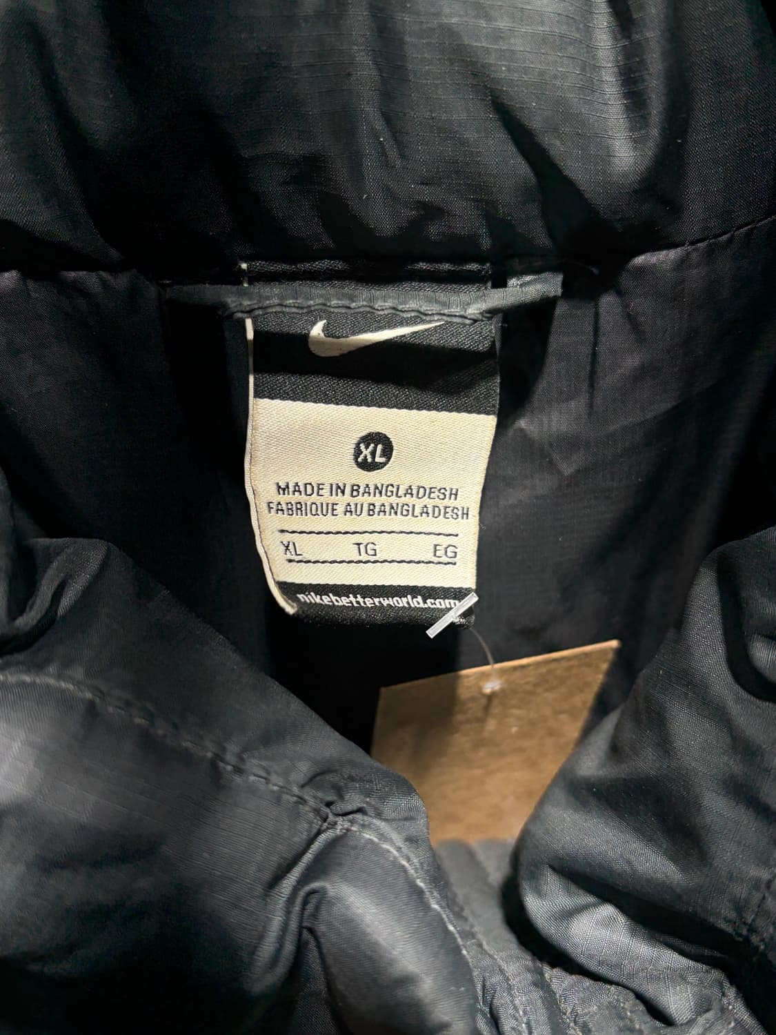 XL 나이키 유밴투스 스우시 블랙그레이 패딩 상품이미지7